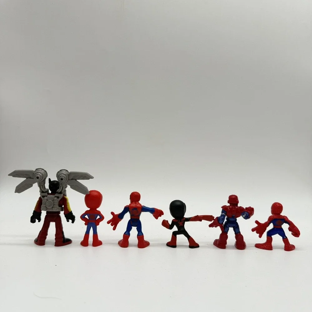 Disney Marvel Avengers Figure Toy Lot Spiderman & Others‎ Cake Toppers PVC
